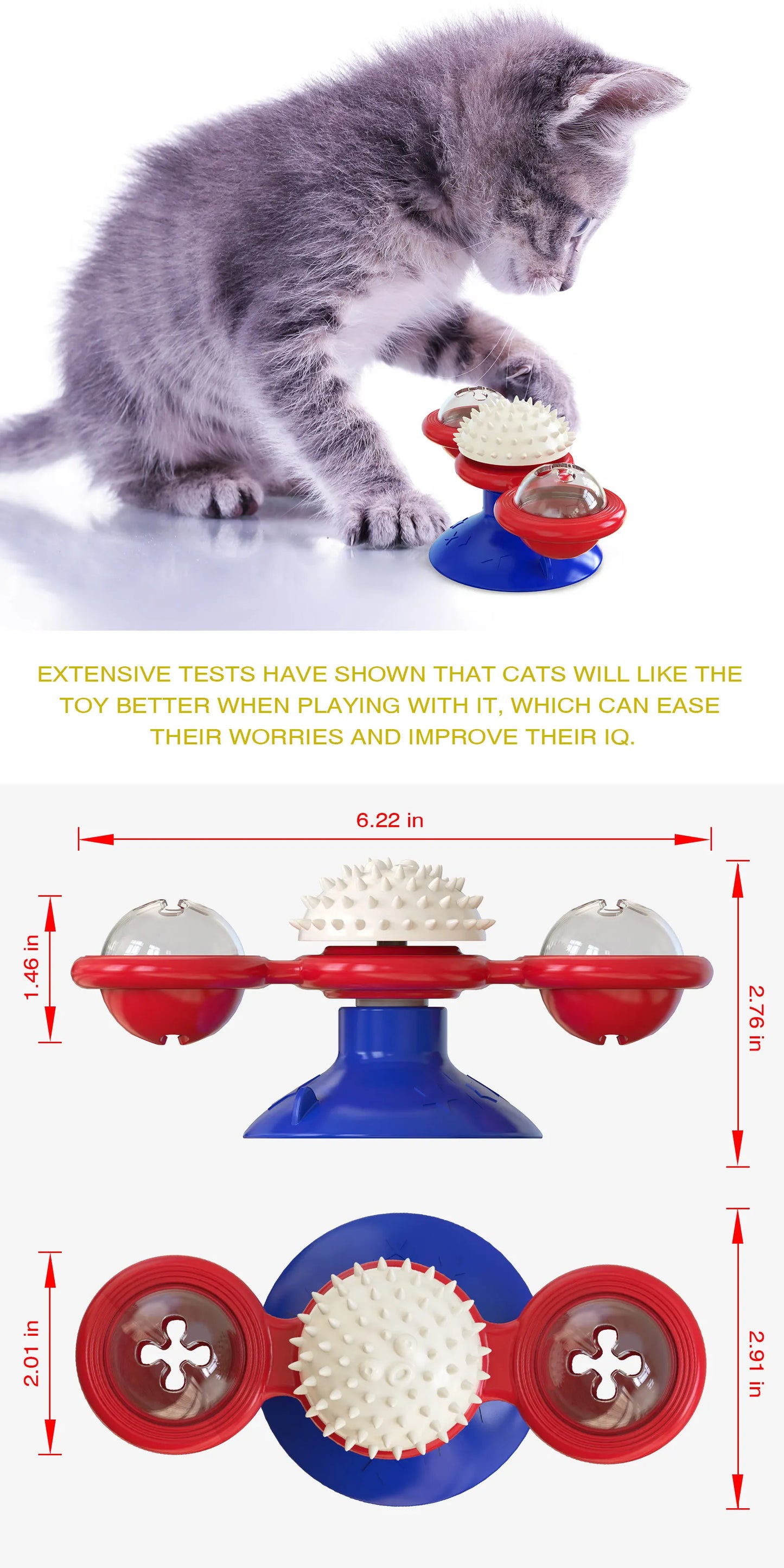 Windmill Cat Massager